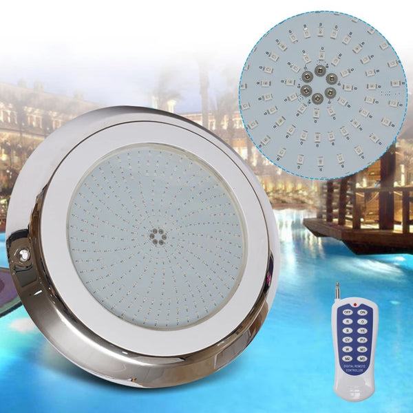 12V Underwater LED Swimming Pool Pond Light Underwater High Quality Hot Spa Lamp RGB Spa Lights Waterproof Remote Control US